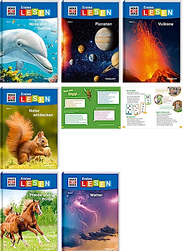 Was Ist Was Erstes Lesen – Acht Bände Geschenk Set (band 1-8): Wale