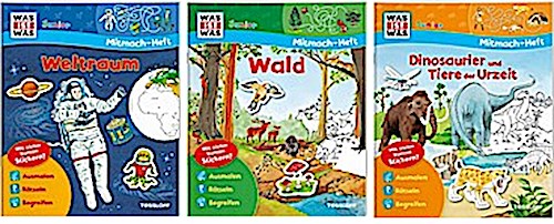 Was Ist Was Junior Mitmach-hefte Drei Bände Geschenkset Weltraum /