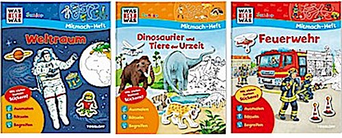 Was Ist Was Junior Mitmach-hefte Drei Bände Geschenkset Weltraum /